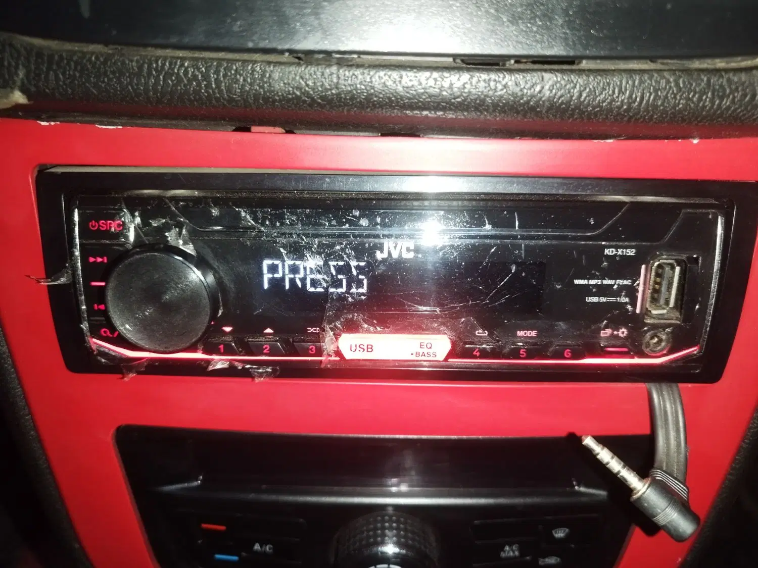 پخش jvc 152|قطعات یدکی و لوازم جانبی|مشهد, حرم مطهر رضوی|دیوار