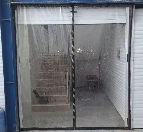 پرده مغازه ریلی،طلق،ترانزیتی،آهنربایی،آلاچیق|کوهنوردی و کمپینگ|تبریز, |دیوار