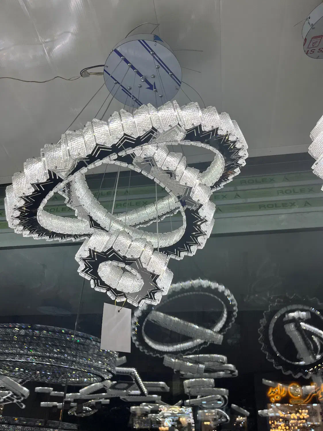 لوستر شیک‌ومدرن اس ام دی وکریستال|لوستر و چراغ آویز|تهران, مینابی|دیوار