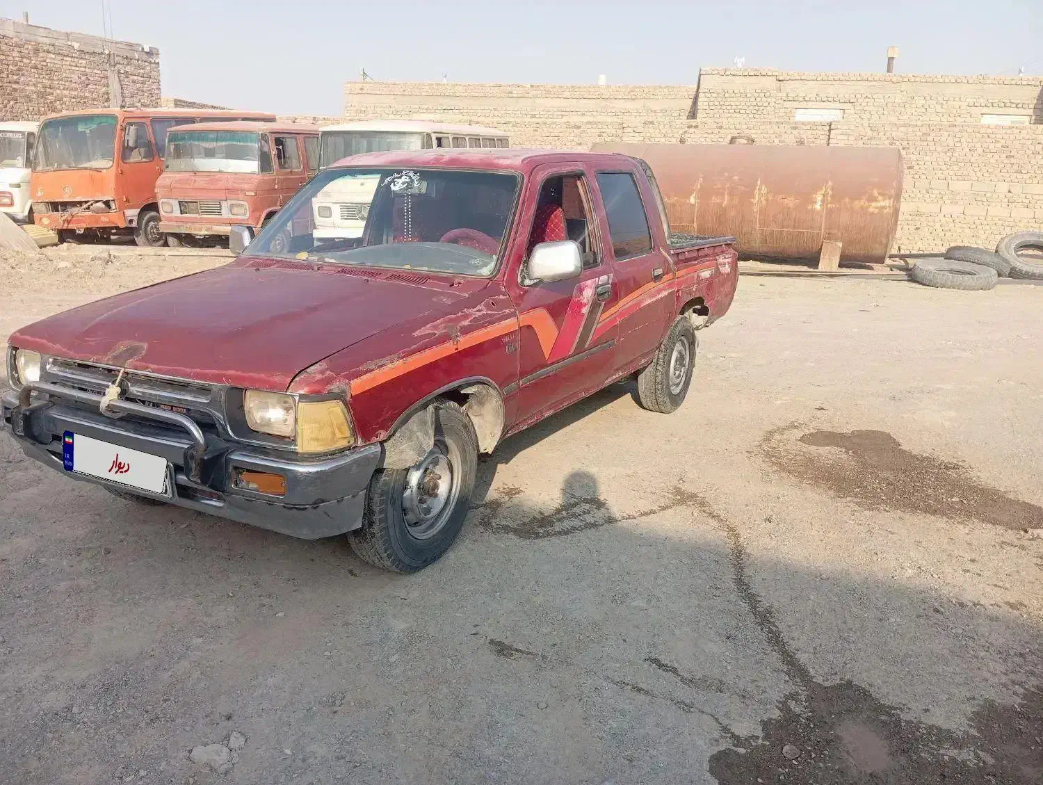 تویوتا دوکابین 91|خودرو سواری و وانت|زابل, |دیوار