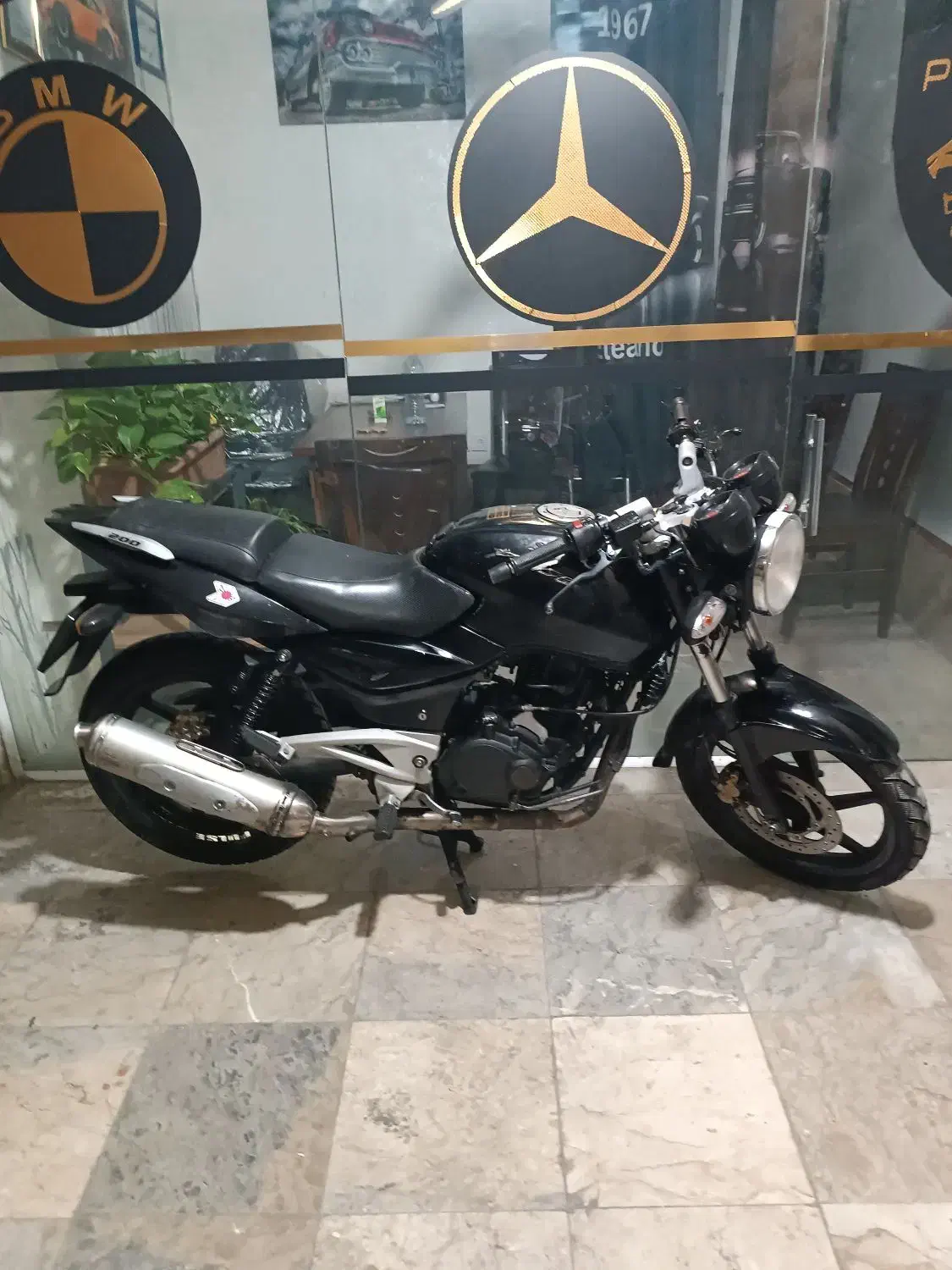 موتور 90 پالس 220 هندی دوشمع فنی سالم آماده انتقال|موتورسیکلت|تهران, نعمت‌آباد|دیوار