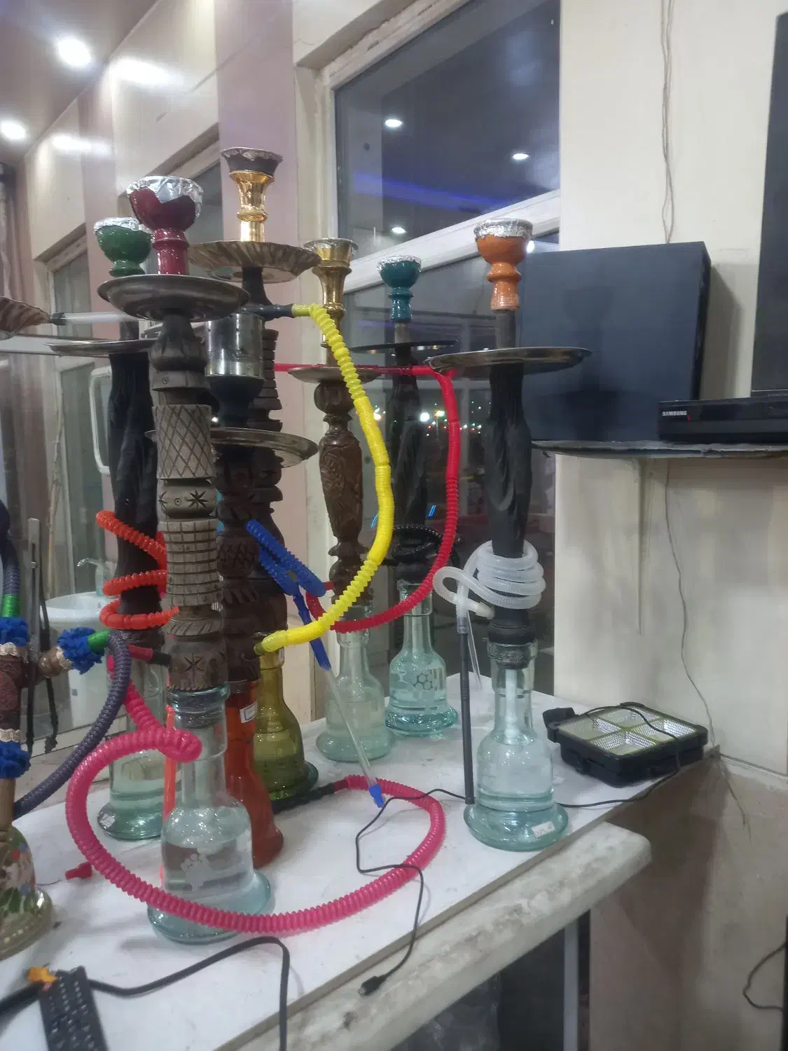 قلیان چوبی در حد نو|کلکسیون و سرگرمی|رباط‌کریم, انجم آباد|دیوار