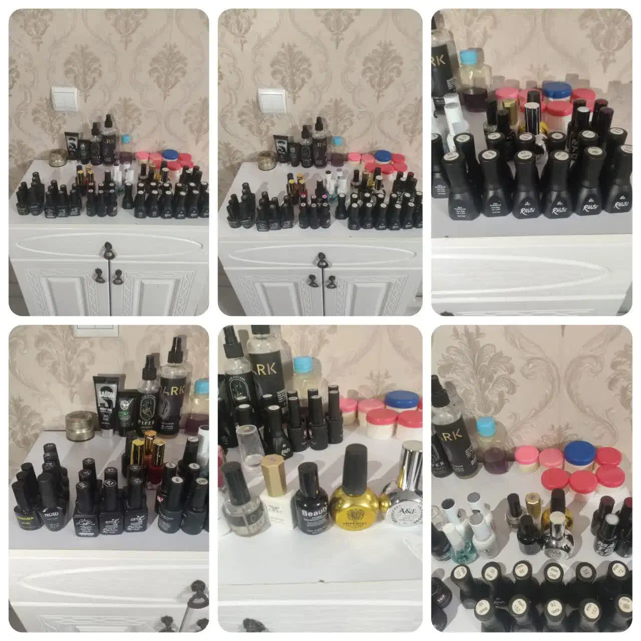 تمام وسایل کاشت ناخن اصلی بشرط|آرایشی، بهداشتی، درمانی|کرج, کیانمهر|دیوار