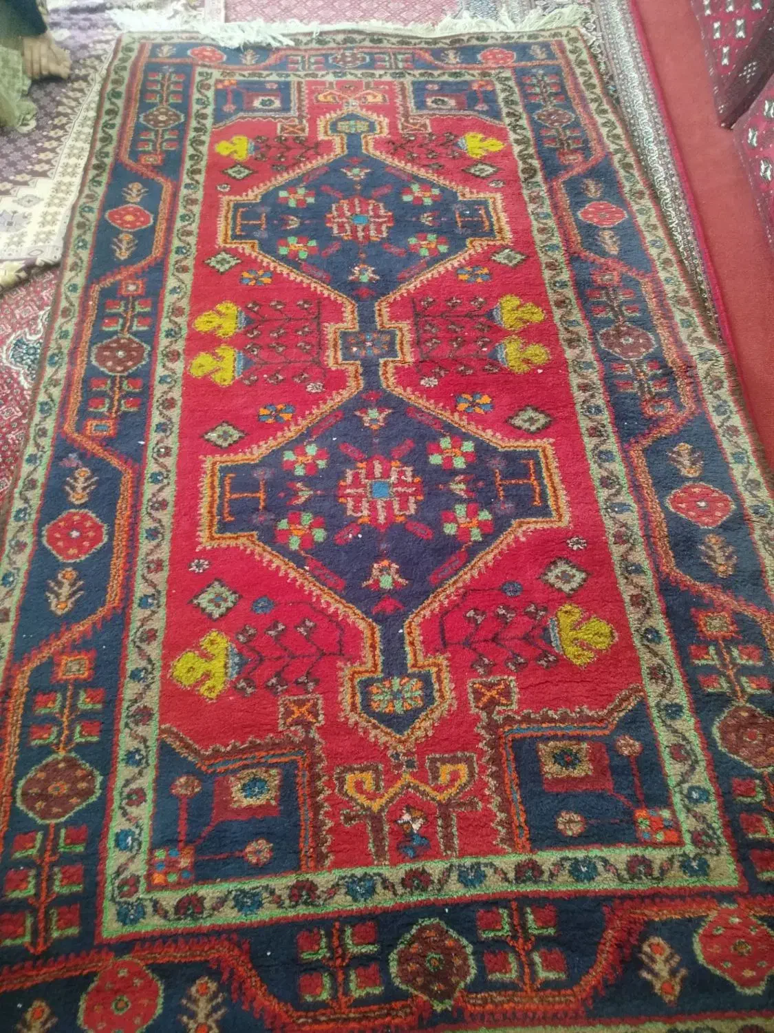 فرش دستباف|فرش|کرمانشاه, |دیوار