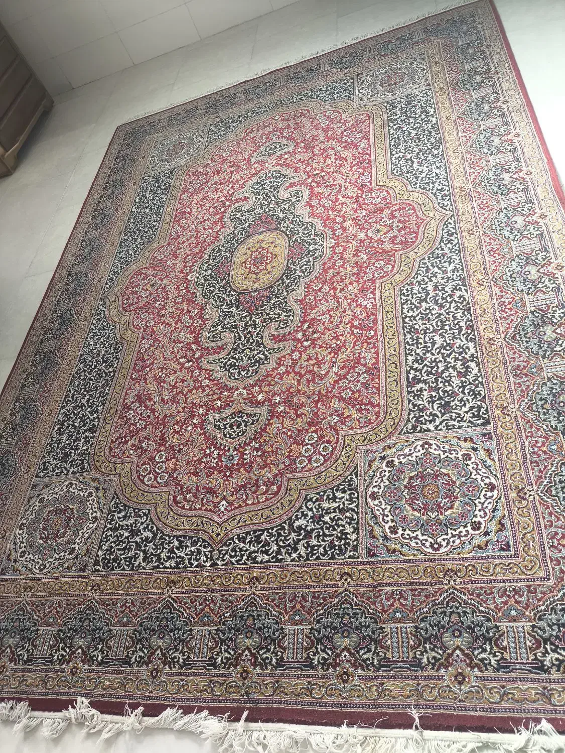 فرش ۹ متری در حد نو|فرش|خوانسار, |دیوار