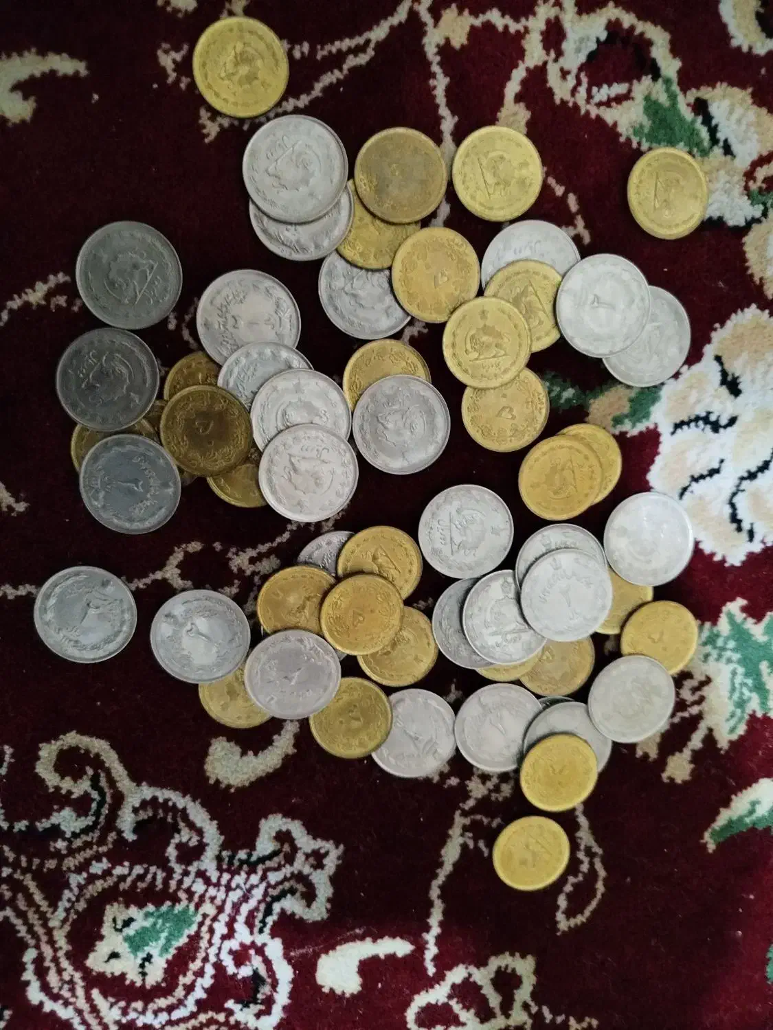سکه قدیمی تعداد 60|کلکسیون سکه، تمبر، اسکناس|خرم‌آباد, |دیوار