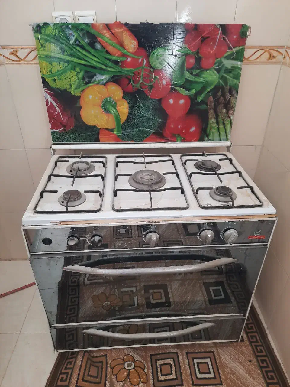 گاز ۵ شعله|اجاق گاز و لوازم برقی پختوپز|خمینیشهر, |دیوار