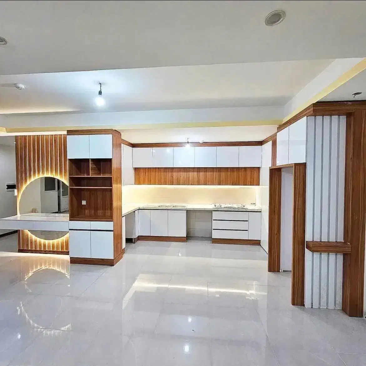 کابینت آمــاده وپیش ساخته -یونیت سفید/.|مصالح و تجهیزات ساختمان|اسدآباد, |دیوار