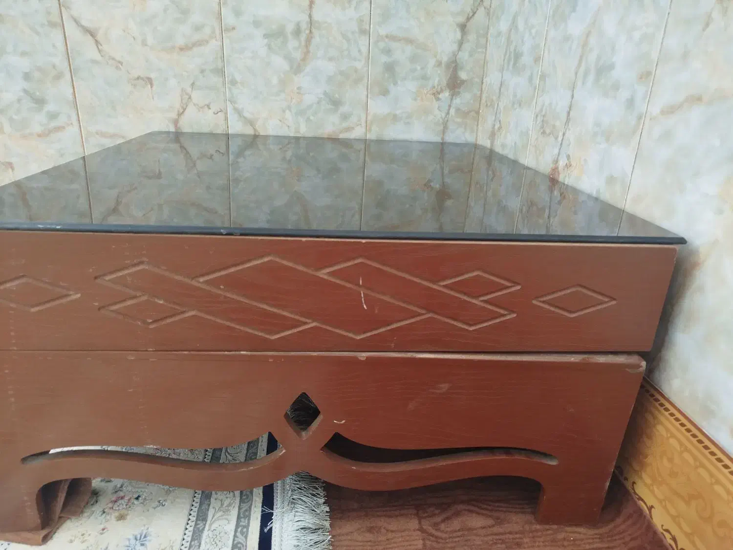 میز جلو مبلی|مبلمان خانگی و میز عسلی|رزن, |دیوار