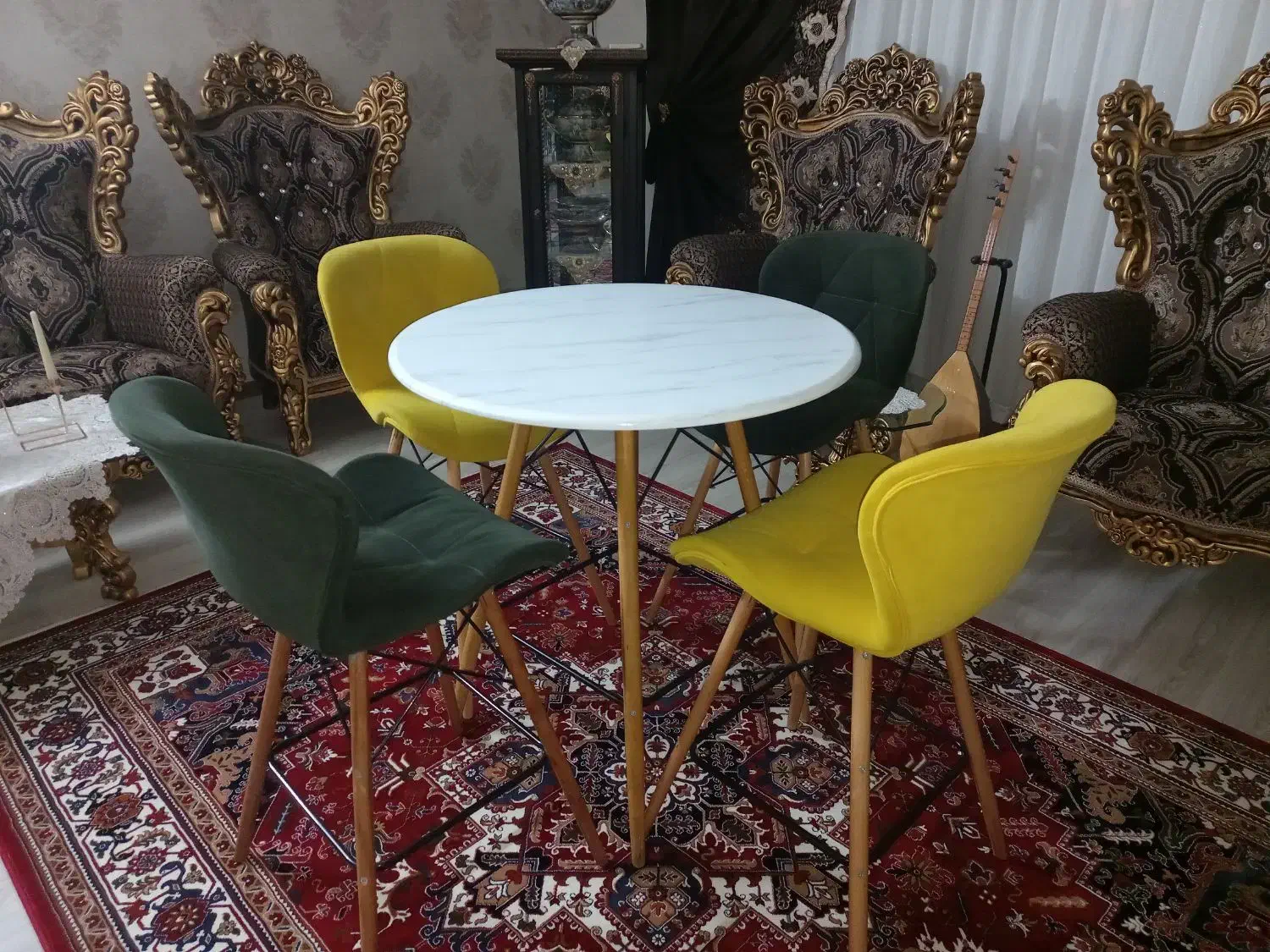 میز غذاخوری|میز و صندلی غذاخوری|سلماس, |دیوار