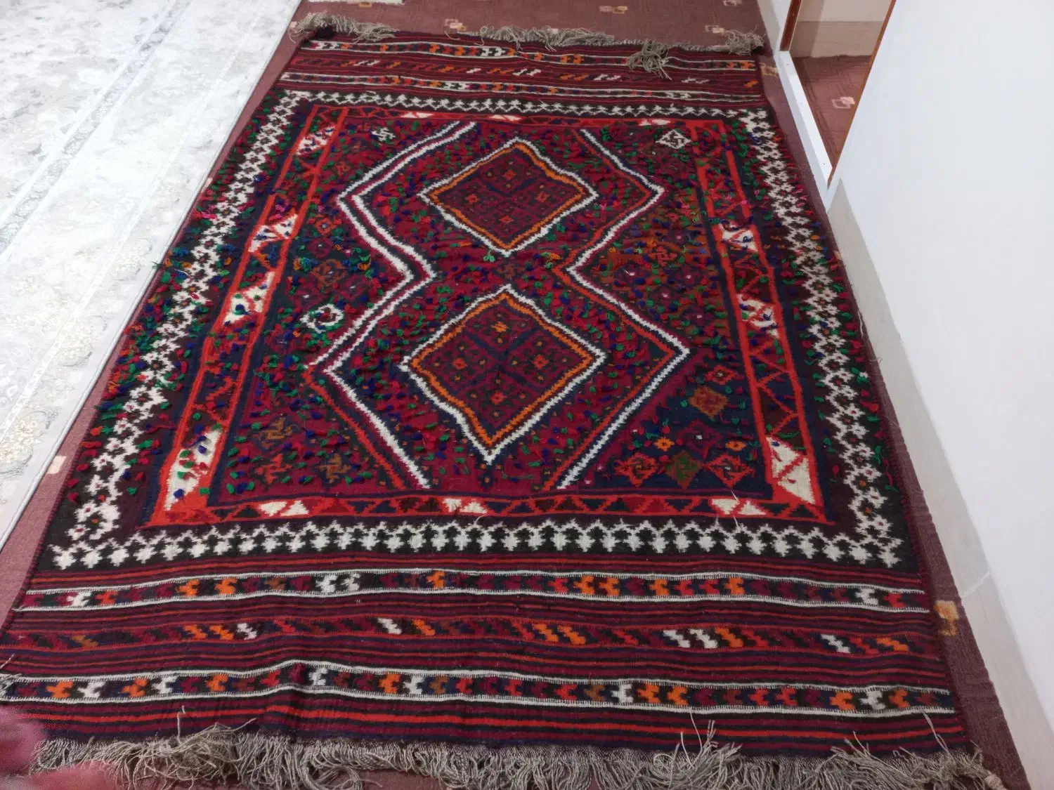 گلیم|گلیم، جاجیم، گبه|مرودشت, نقش رستم|دیوار