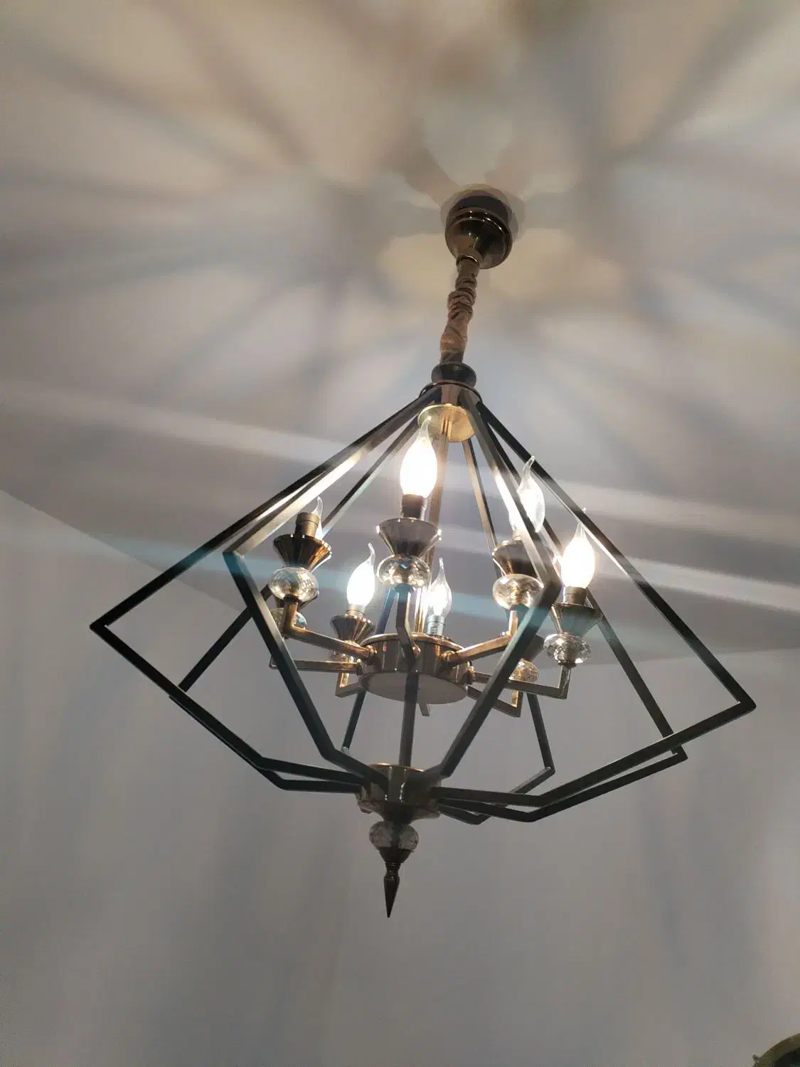 لوستر|لوستر و چراغ آویز|چهارباغ, |دیوار