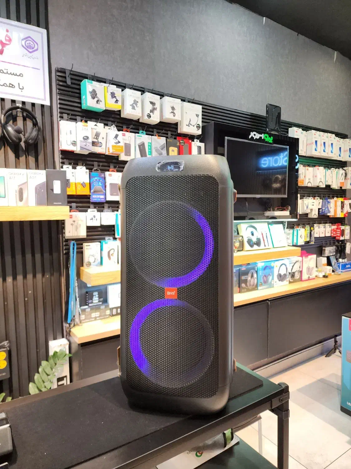 party box biva 80w|سیستم صوتی خانگی|رشت, لاکانی|دیوار