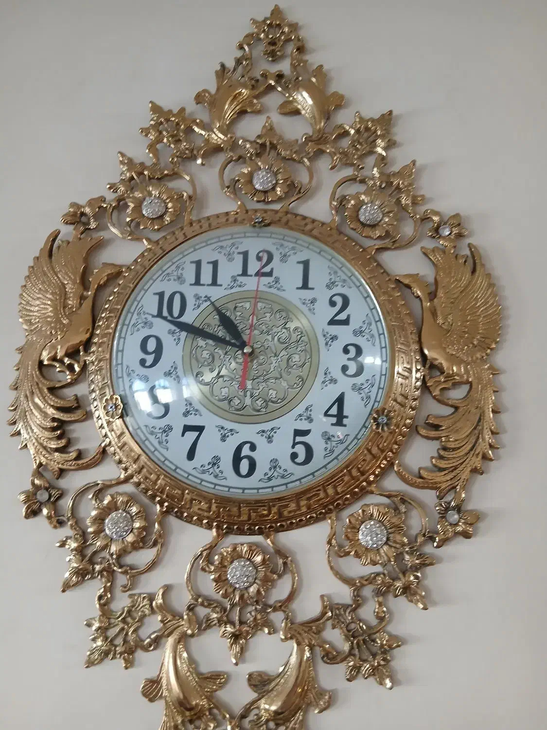 میز آینه زیر تلویزیونی وساعت|بوفه، ویترین، کنسول|همدان, |دیوار