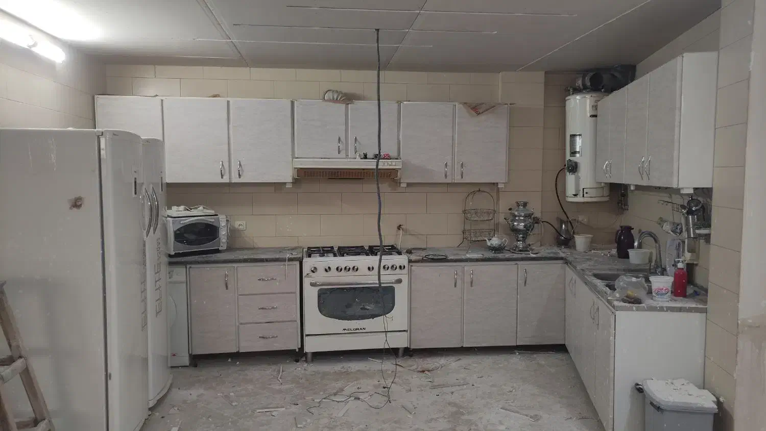 کابینت فلزی با هود و سینک|مصالح و تجهیزات ساختمان|اصفهان, سرتاوه|دیوار