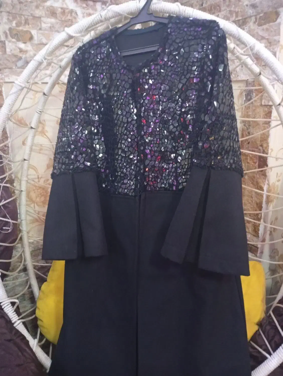 پالتو فوترمجلسی مشکی|لباس|آستارا, |دیوار