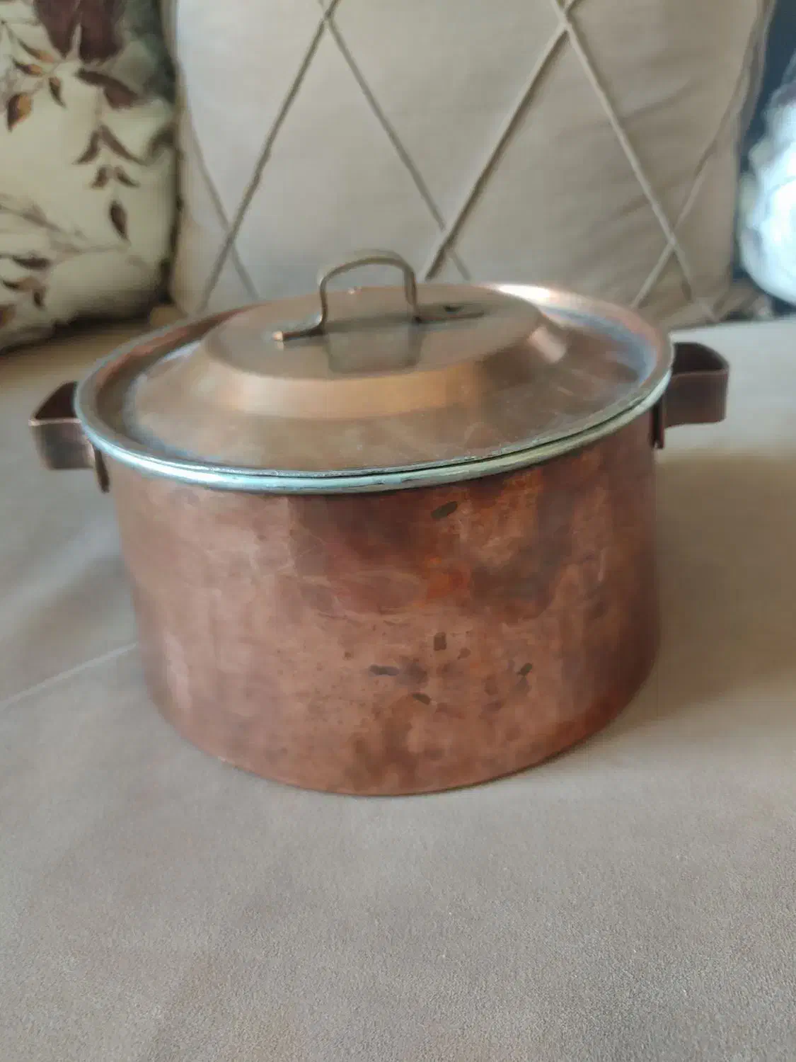 قابلمه مسی ضخیم|ظروف پختوپز|زنجان, |دیوار