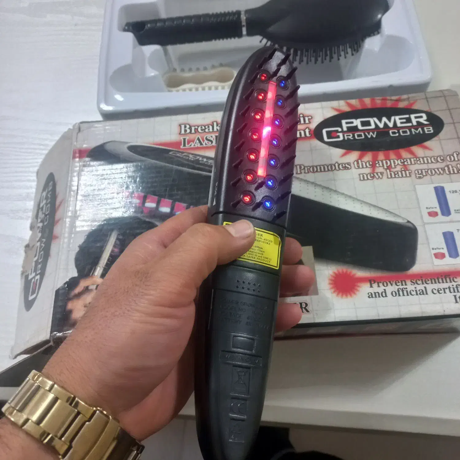 شانه لیزری|آرایشی، بهداشتی، درمانی|اردبیل, |دیوار