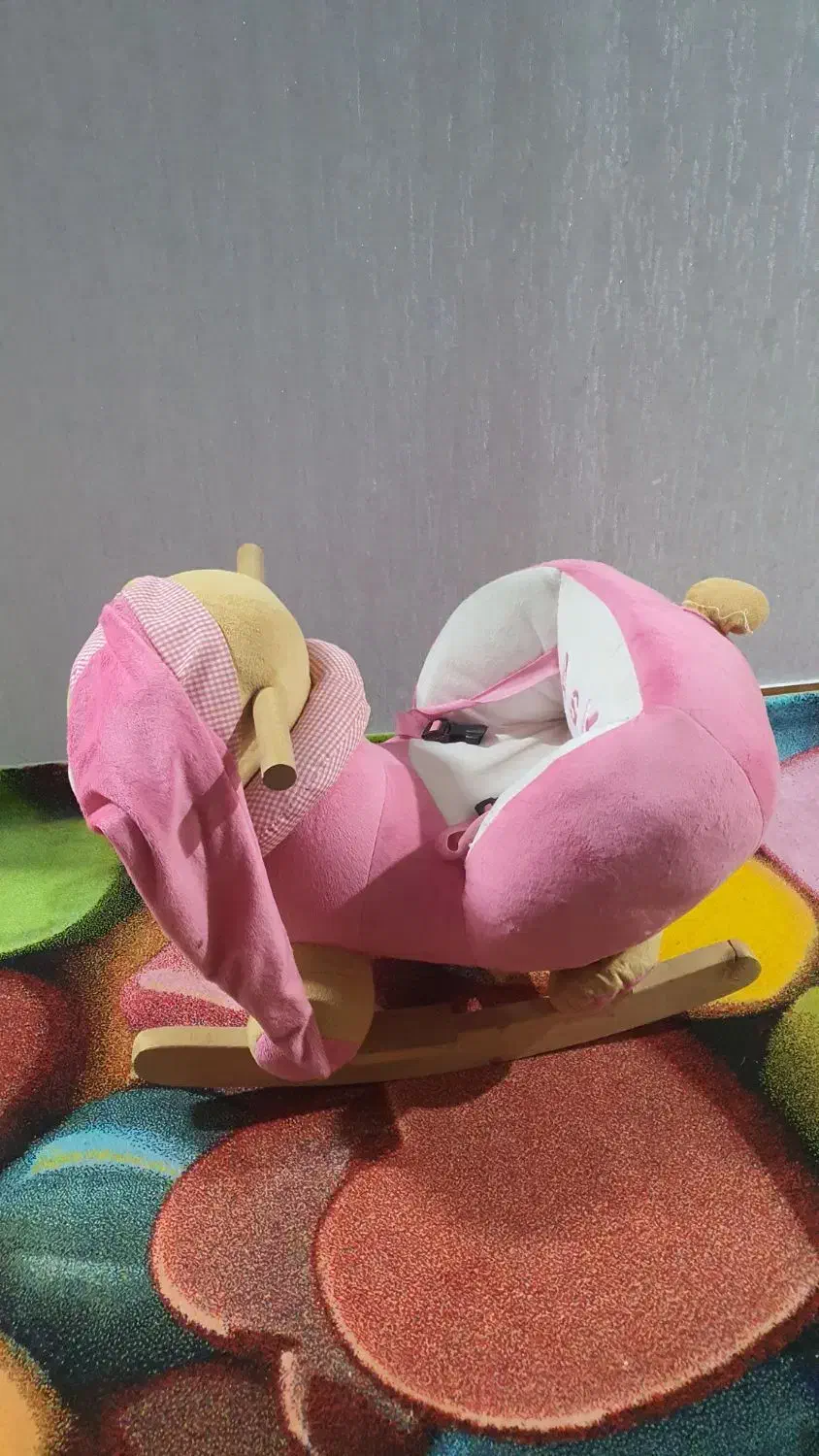 صندلی راکر خرسی|اسباب و اثاث بچه|لاهیجان, کوی خزر|دیوار