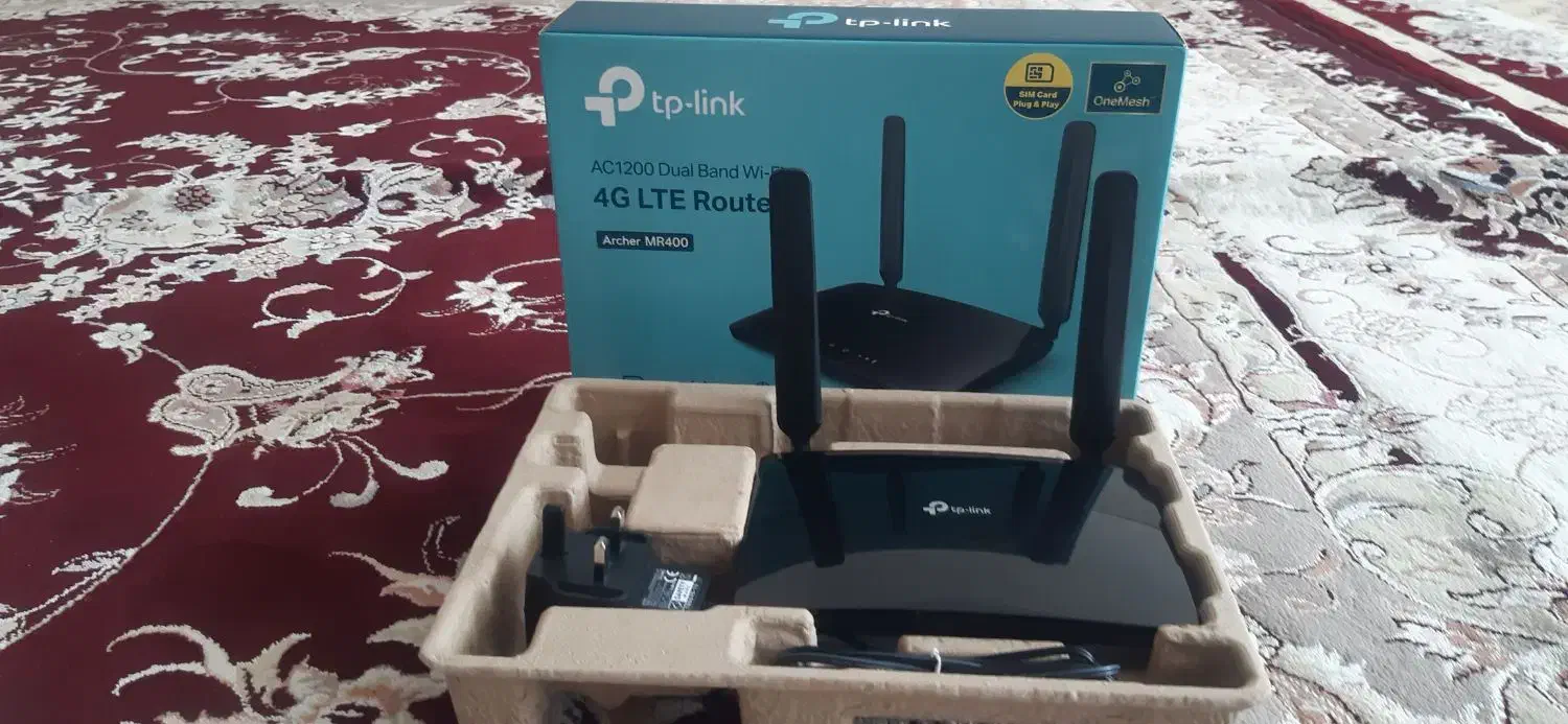 مودم mr400 tp-link|مودم و تجهیزات شبکه|قم, کیوانفر|دیوار