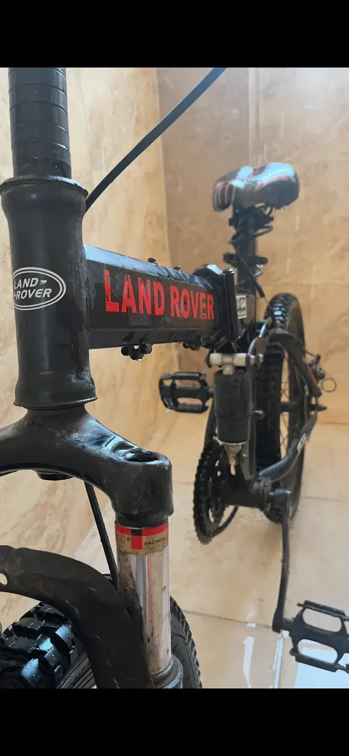 دوچرخه تاشو مارک لندروور|دوچرخه، اسکیت، اسکوتر|اهواز, کیانشهر|دیوار