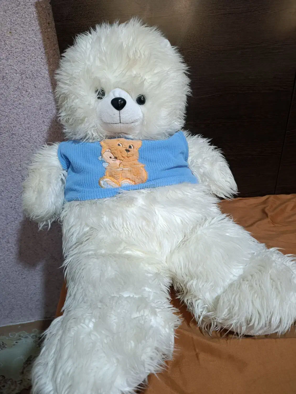 عروسک خرسی سفید بامزه|اسباببازی بچه|اندیشه, اندیشه فاز ۱|دیوار