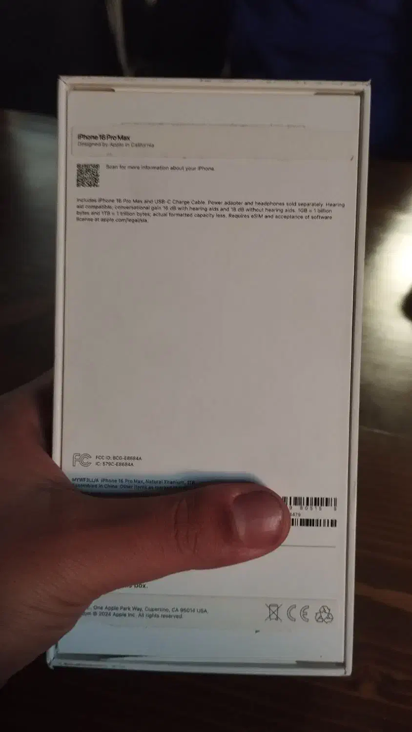 آیفون ۱۶ پرومکس ۱ ترابایت|موبایل|تهران, عباس‌آباد|دیوار