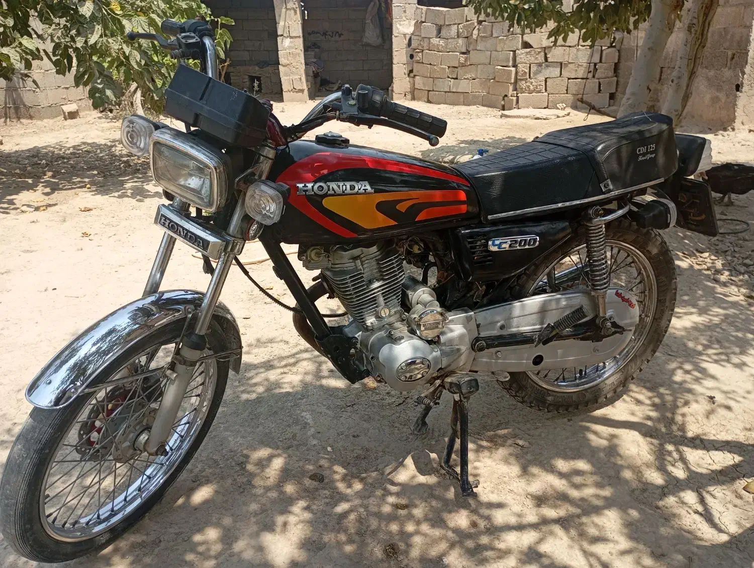 موتور مزایده 200مدل 94|موتورسیکلت|گنبد کاووس, |دیوار