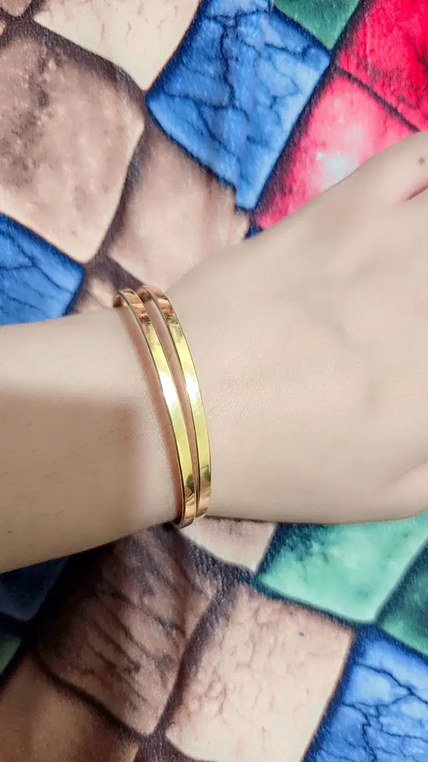 ۲ عدد النگو اینه ای سایز ۲|جواهرات|یاسوج, |دیوار