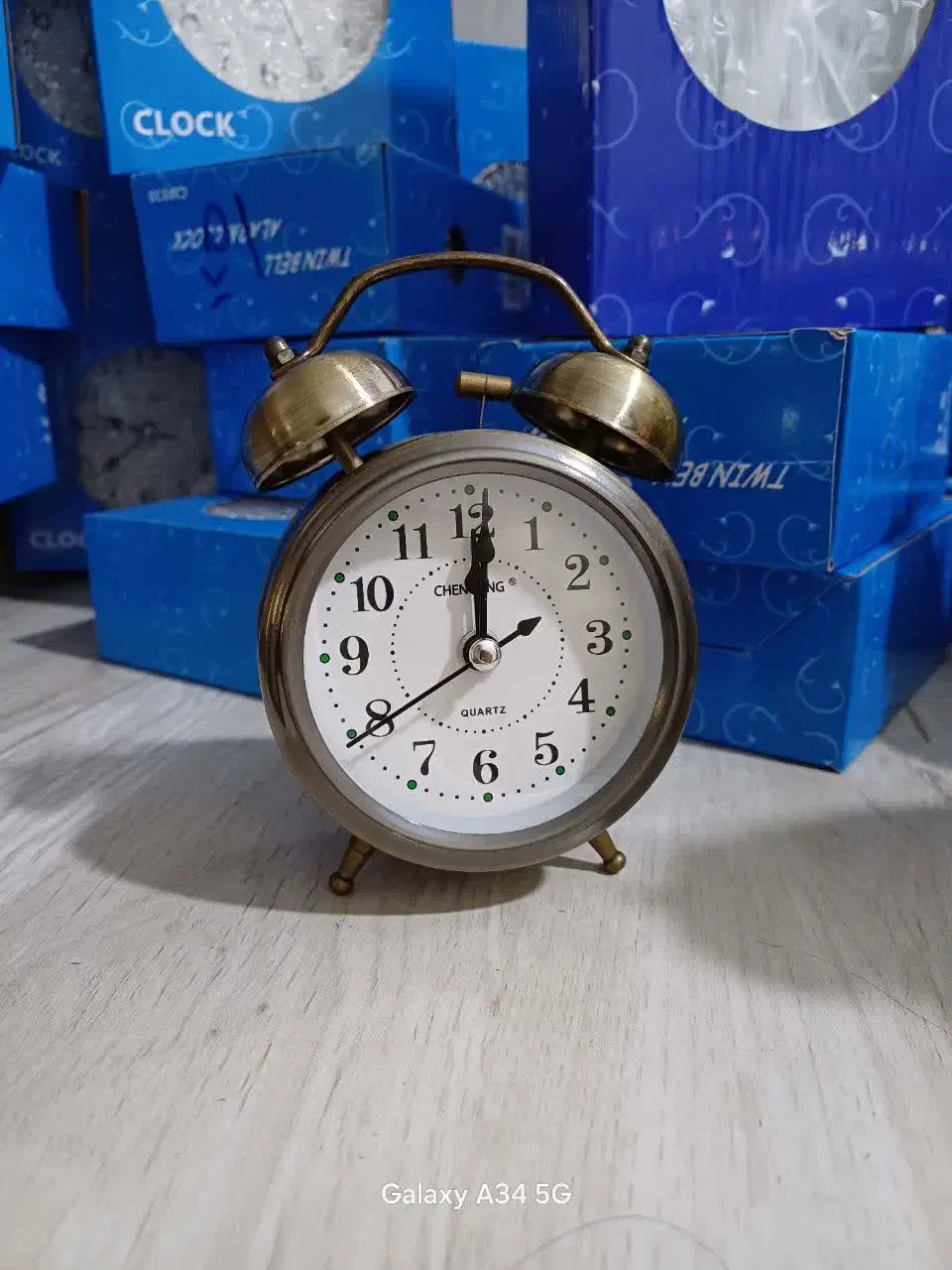 ساعت زنگدار چراغدار و کلی جنس برای بساط|ساعت دیواری و تزئینی|رباط‌کریم, شترخوار|دیوار