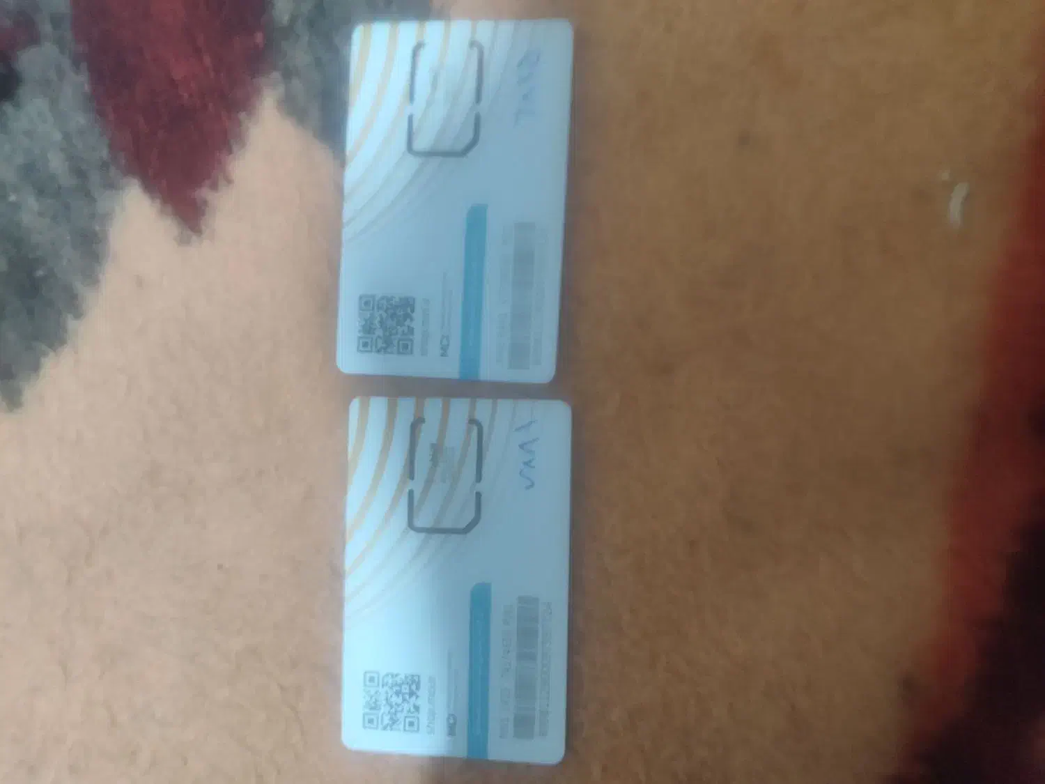 دوتا سیم کارت قدیمی نو ۰۹۱۶|سیم‌کارت|خرم‌آباد, |دیوار