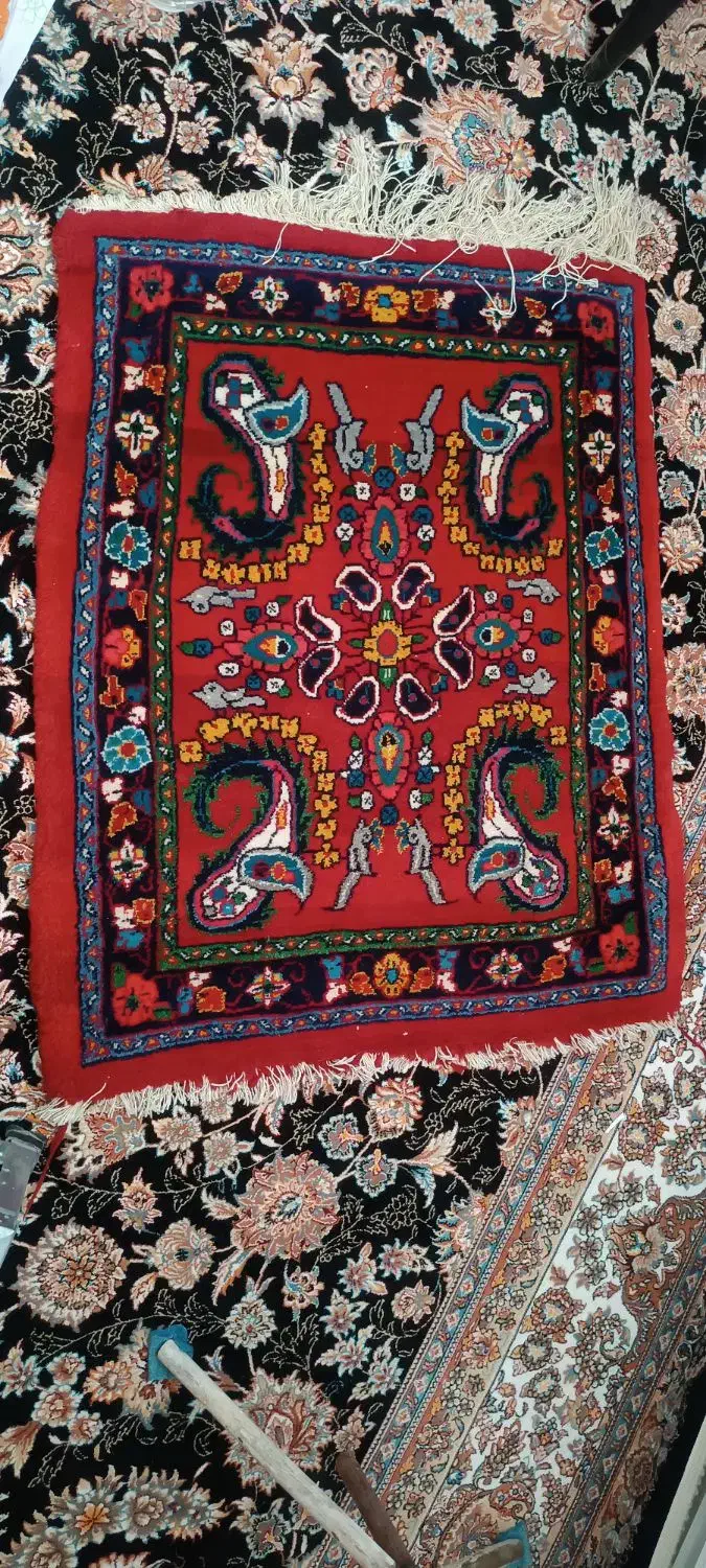 فرش دستباف قدیمی|فرش|اراک, |دیوار