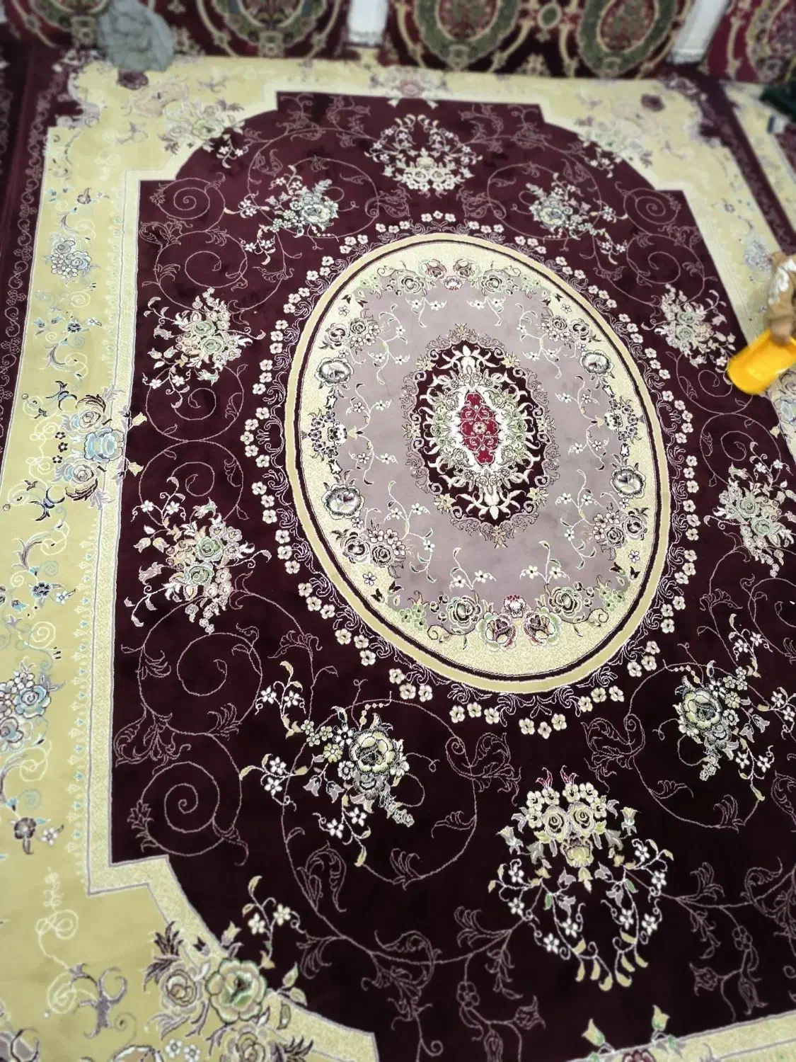 2 عدد فرش کاشان 4*3  تمیز و خوشکل|فرش|اشنویه, |دیوار