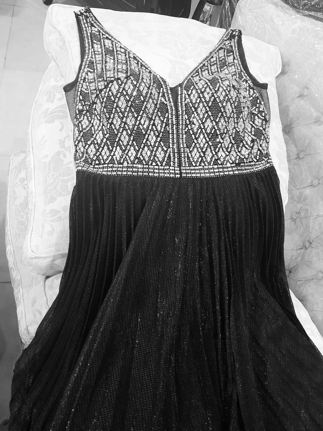 لباس مجلسی شیک سایز ۴۰ ترک خیلی تن‌ پوش نازی داره|لباس|مشهد, ویلاشهر|دیوار