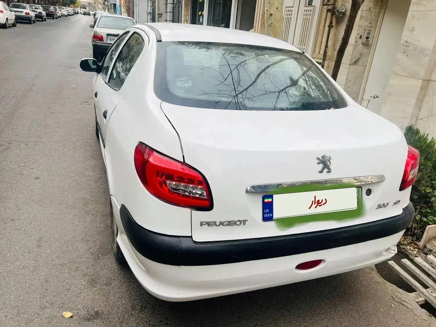 ۲۰۶ اس دی مدل ۹۶ v8|خودرو سواری و وانت|قم, سالاریه|دیوار