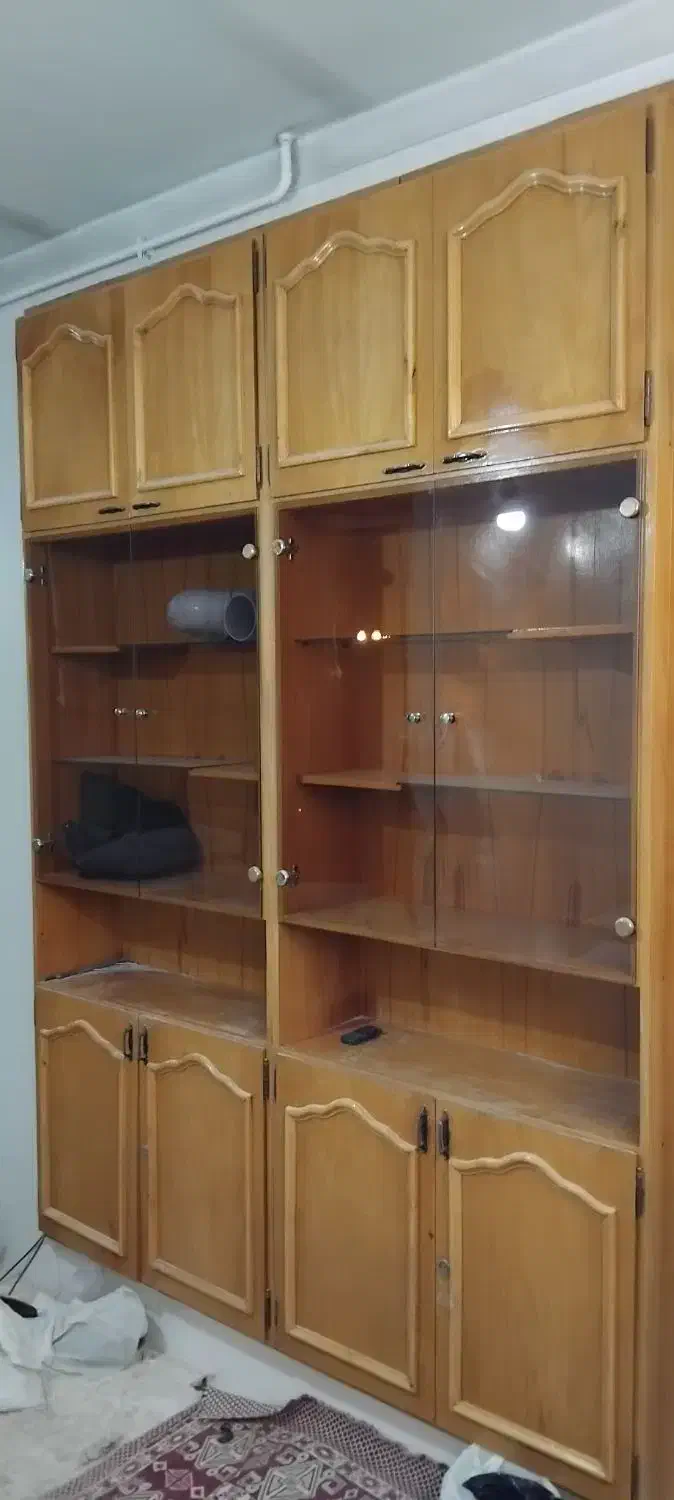 کتاب خانه و کمد دیواری|کتابخانه، شلف، قفسه‌های دیواری|تبریز, |دیوار