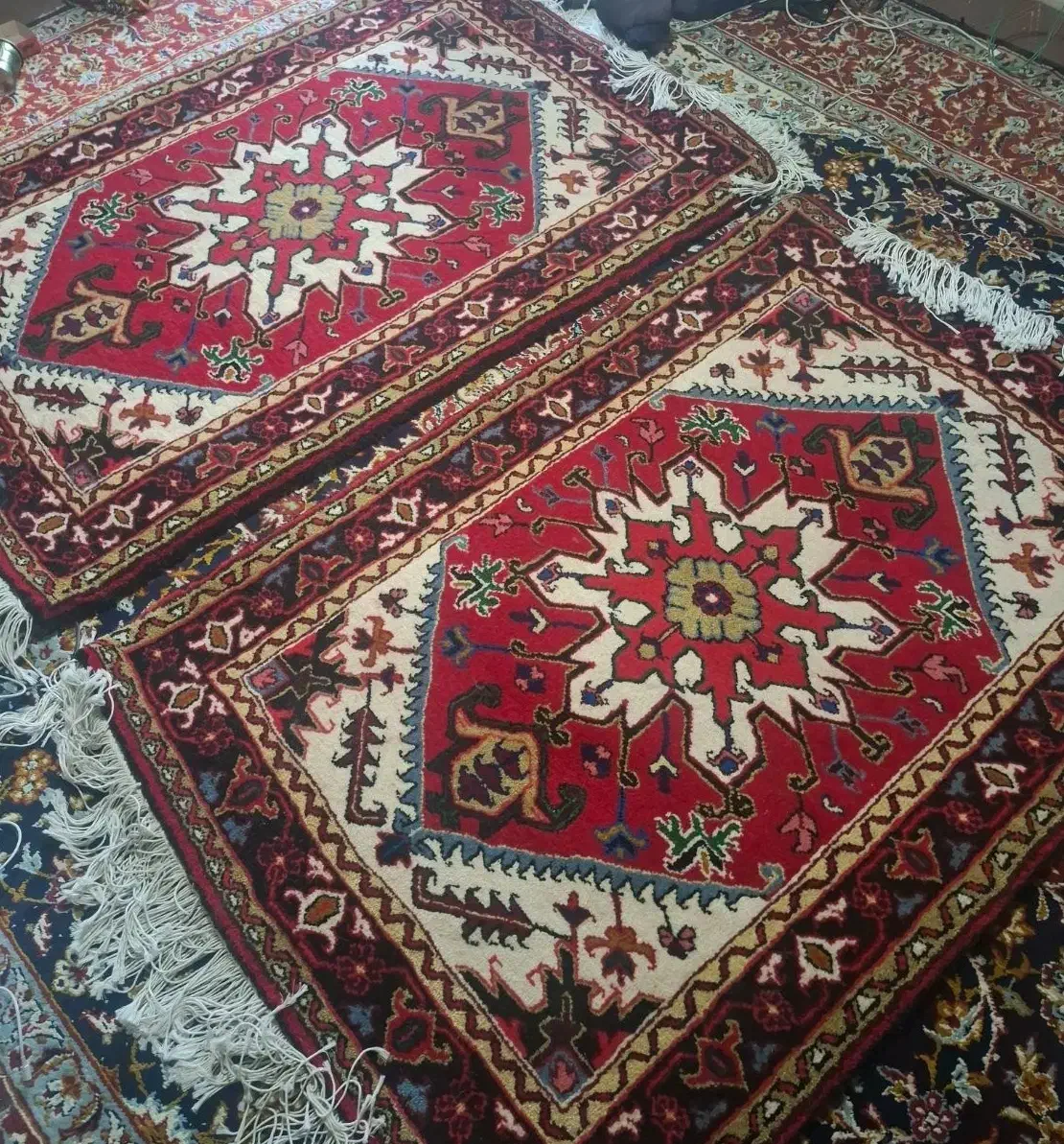 فرش هریس کناره تاجری نقشه زرین|فرش|کرج, شاهینویلا|دیوار