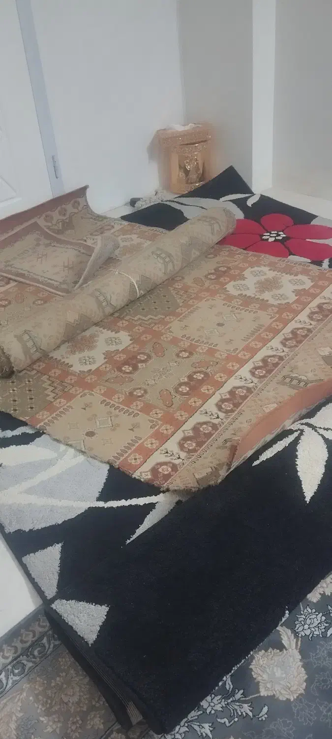 فرش گلیم نه متری و همین گلیم همه باهم سالم|گلیم، جاجیم، گبه|مشهد, تبادکان|دیوار