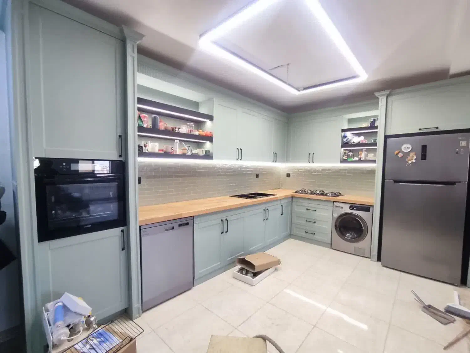 کابینت مدرن و نئوکلاسیک|مصالح و تجهیزات ساختمان|قم, نیروگاه|دیوار