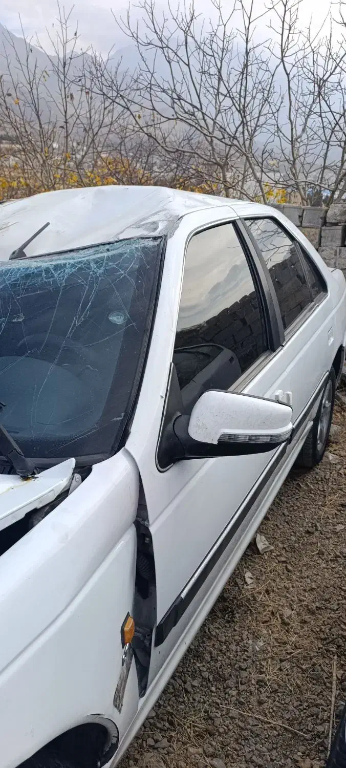 فروش پژو پارس تیوفایو تصادفی به بالاترین پیشنهاد|خودرو سواری و وانت|یاسوج, |دیوار