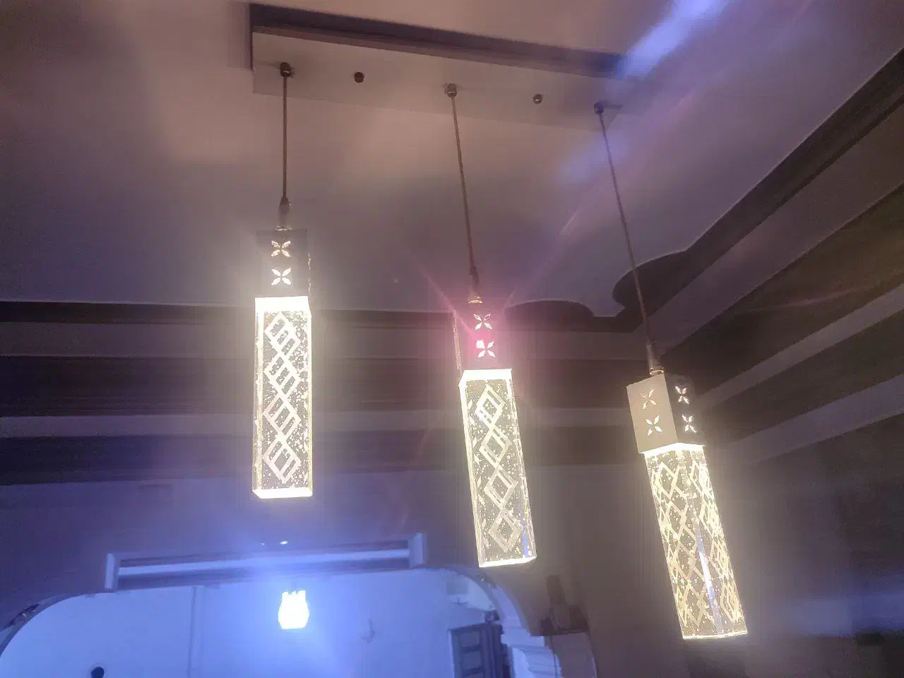 لوستر تمام کریستال|لوستر و چراغ آویز|جوانرود, |دیوار