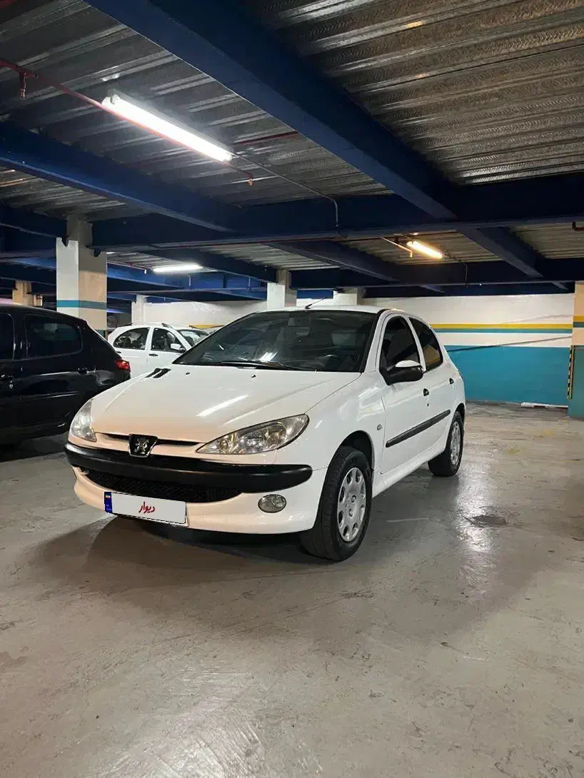 پژو۲۰۶تیپ ۲ مدل ۱۳۹۱رخ تمیز و درحد|خودرو سواری و وانت|تهران, پاسداران|دیوار