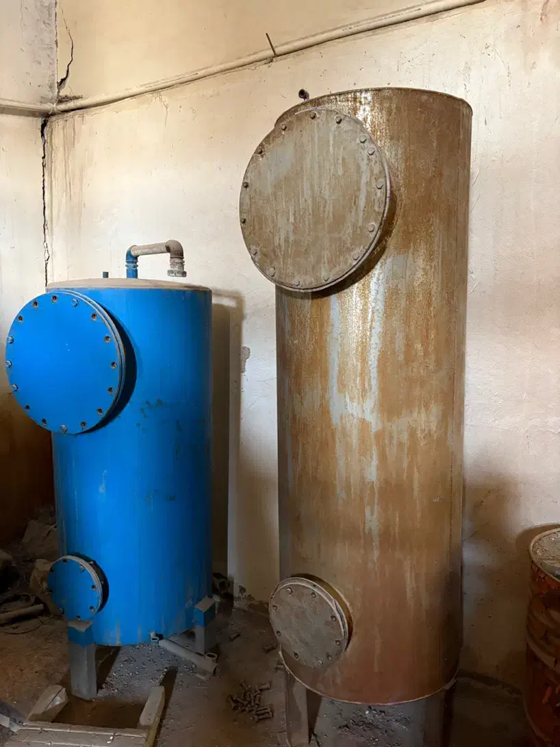 ۴ عدد مخزن سختی گیر دیگ بخار سالم عاالی|ماشینآلات صنعتی|اصفهان, برازنده|دیوار