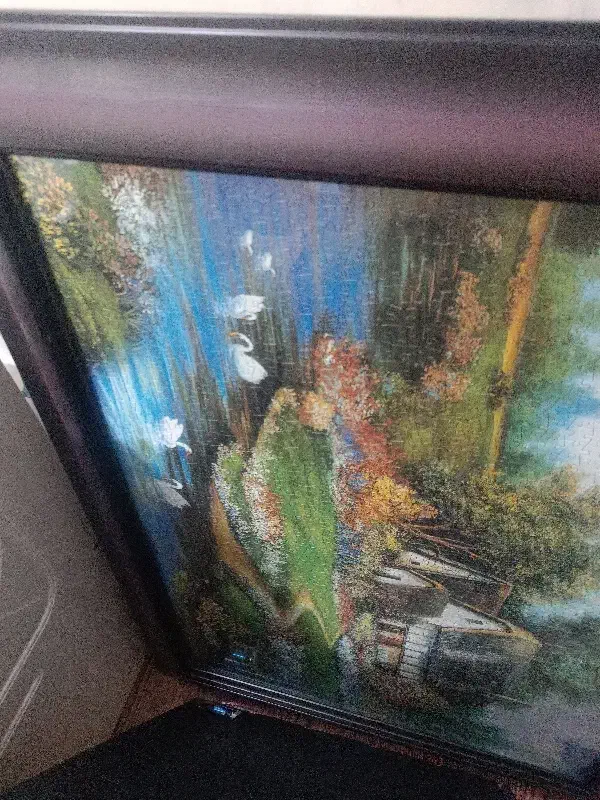 تابلو پازلی هزارو چهارصد تیکه|تابلو، نقاشی، عکس|اراک, |دیوار