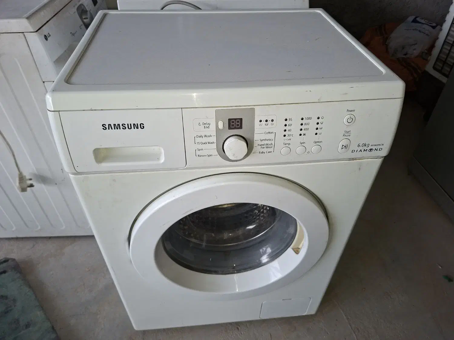 لباسشویی اتومات سامسونگ|ماشین لباسشویی و خشککن لباس|خنج, |دیوار