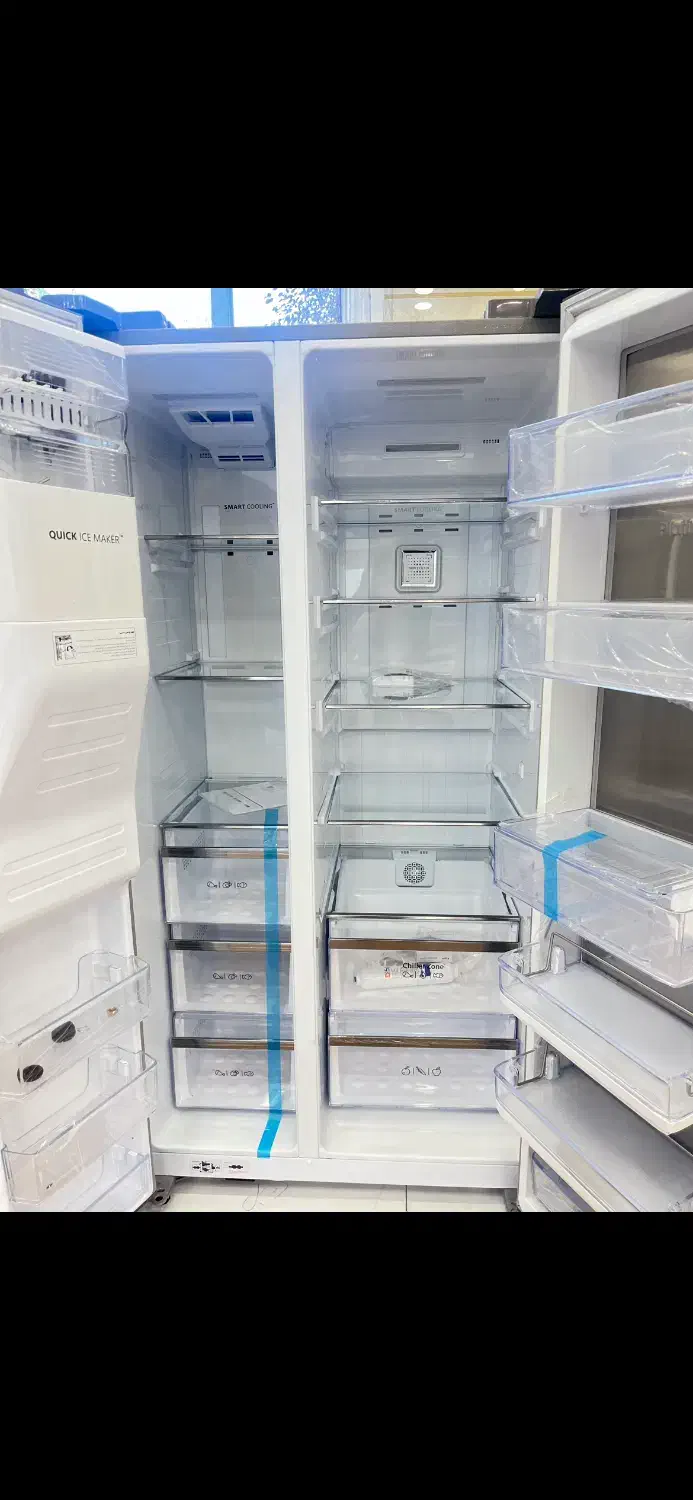 سایدبای ساید۳۲فوت سه درب اسنوا|یخچال و فریزر|رفسنجان, |دیوار