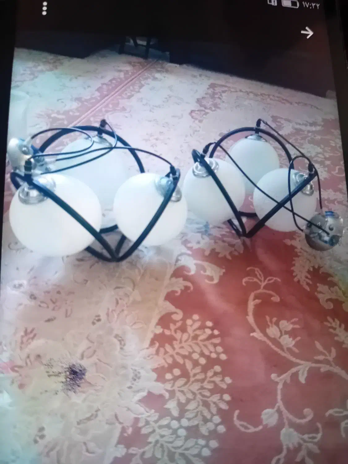 لوسترنو|لوستر و چراغ آویز|زاهدان, |دیوار