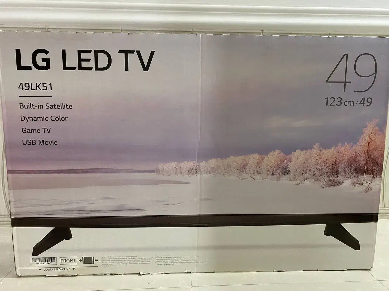 تلویزیون ال جی 49 اینچ|تلویزیون و پروژکتور|لامرد, |دیوار