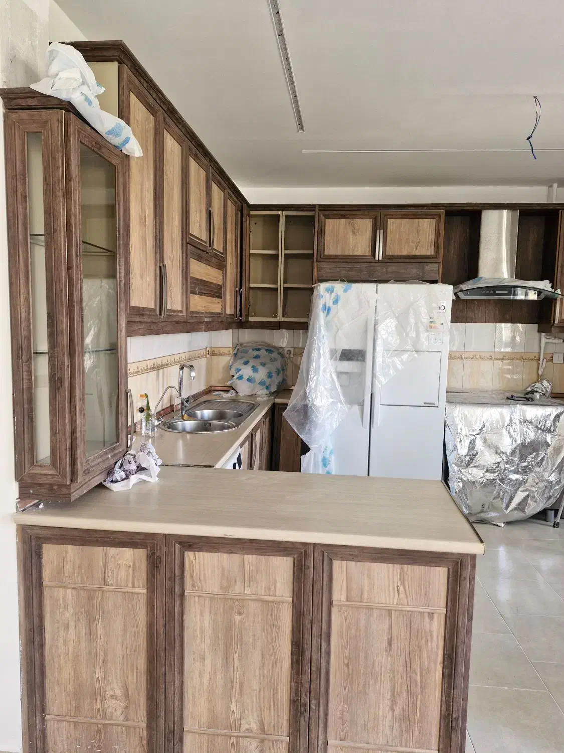 کابینت و هود|آبچکان و نظمدهنده ظروف|اراک, |دیوار