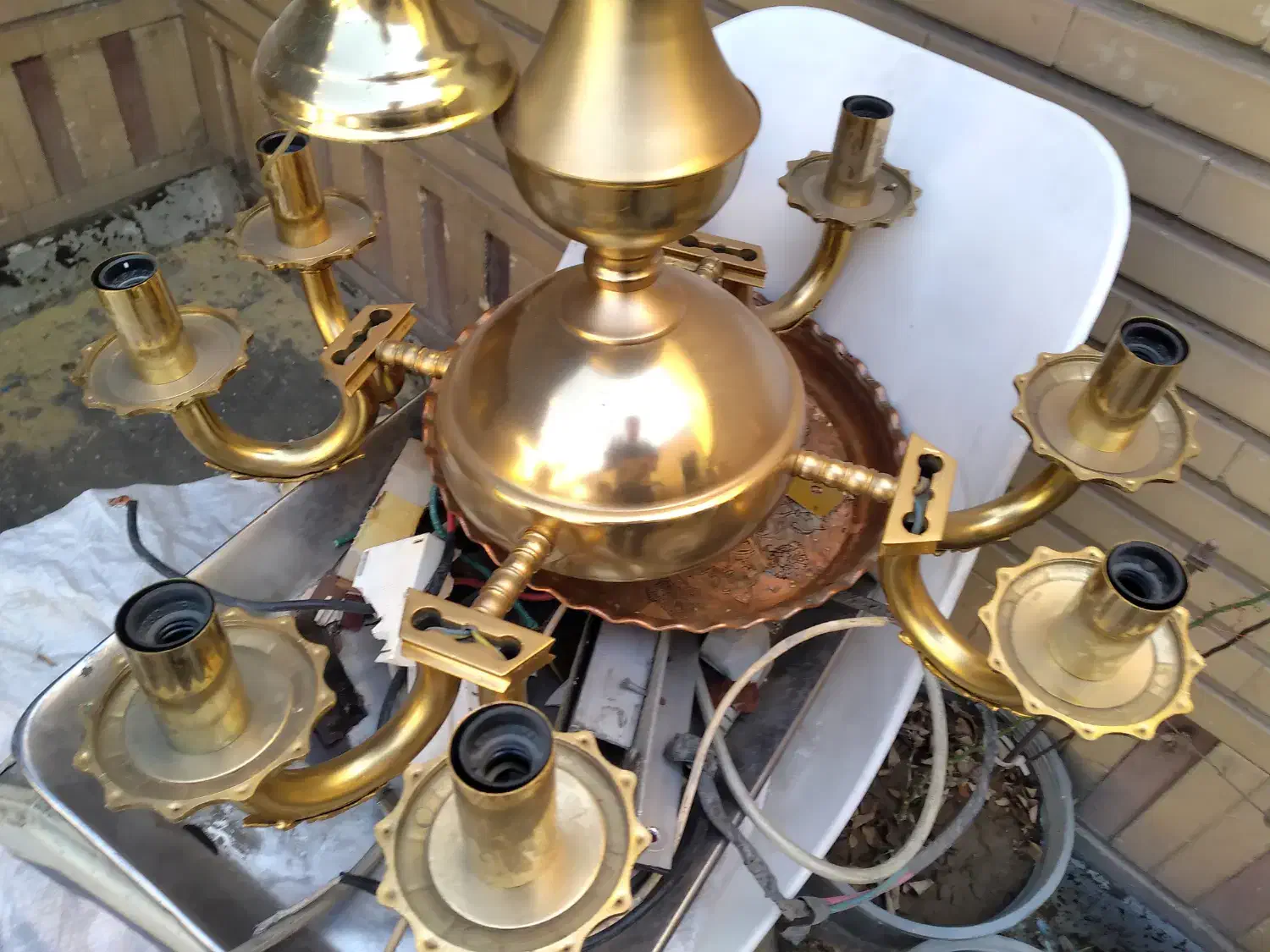 لوستر لوستر زیبا|لوستر و چراغ آویز|پاکدشت, پاکدشت (مامازند)|دیوار